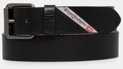 Diesel bőr öv DIESEL LOGO B-FLAG - fekete 90