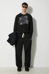 KENZO pamut melegítőfelső Constellation Emb Classic - fekete XL