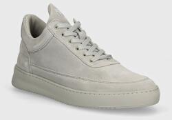 Filling Pieces velúr sportcipő Low Top Suede All Grey - szürke Férfi 45