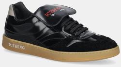 Iceberg bőr sportcipő California - fekete Férfi 43