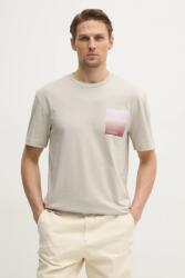 Calvin Klein pamut póló - bézs M - answear - 15 990 Ft