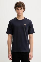 Bally pamut póló - sötétkék S - answear - 47 990 Ft