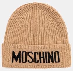 Moschino sapka férfi gyapjú hozzáadásával - barna Univerzális méret
