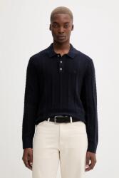 Abercrombie & Fitch pulóver gyapjúkeverékből - sötétkék S - answear - 18 790 Ft