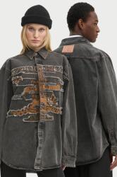 Y/Project farmering EVERGREEN PARIS' BEST PATCH DENIM SHIRT - szürke XS