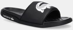 Lacoste papucs SERVE SLIDE DUAL - fekete Férfi 39.5