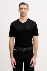 Eton pamut póló - fekete S