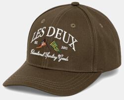 Les Deux pamut baseball sapka - zöld Univerzális méret