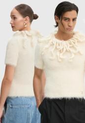 Sunnei gyapjú pulóver - bézs M - answear - 109 990 Ft