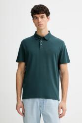 Calvin Klein férfi pamut póló - zöld S - answear - 16 990 Ft