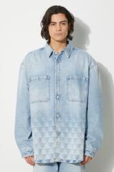 Marcelo Burlon farmerdzseki Laser Cross Dnm Overshirt - kék L