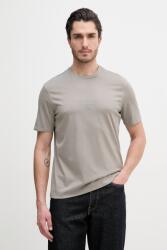 Giorgio Armani pamut póló - szürke S - answear - 26 990 Ft