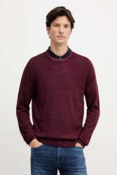 Michael Kors gyapjú pulóver - burgundia S