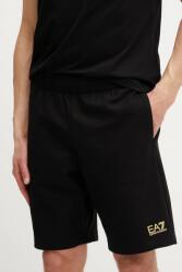 EA7 Emporio Armani pamut rövidnadrág - fekete XXL - answear - 33 990 Ft