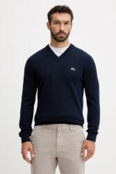 Lacoste pulóver férfi pamut - sötétkék S
