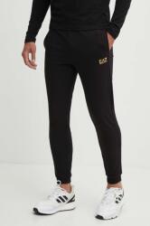 EA7 Emporio Armani pamut melegítőnadrág - fekete XL - answear - 33 990 Ft