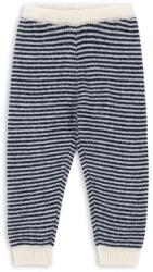 Konges Sløjd gyerek alpaka gyapjú nadrág BERLE KNIT PANTS - sötétkék 122-128