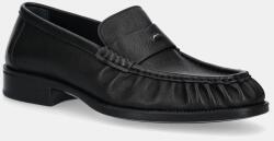 Giuseppe Zanotti bőr mokaszin Sorrento - fekete Férfi 41