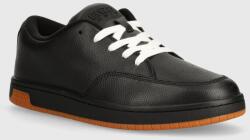 Kenzo bőr sportcipő Dome Low Top Sneakers - fekete Férfi 41