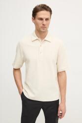 Filippa K pamut póló - bézs M - answear - 43 990 Ft