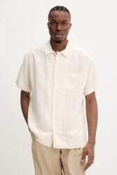 APC A. P. C. lenvászon ing chemisette roy - bézs M