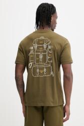 Napapijri pamut póló FLINT - zöld XL