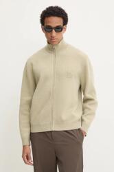 Nanushka gyapjú kardigán POVAL - bézs M