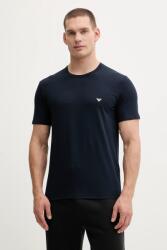 Emporio Armani Underwear basic férfi pamut elasztánnal 2-es csomag - sötétkék L - answear - 15 690 Ft