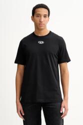 Diesel pamut póló T-ADJUST-OD - fekete M - answear - 35 990 Ft
