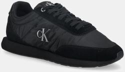 Calvin Klein sportcipő RETRO RUNNER ESS MIX MAT - fekete Férfi 45 - answear - 24 390 Ft