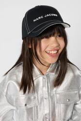 Marc Jacobs gyerek pamut baseball sapka - fekete 52