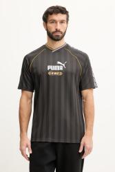 PUMA t-shirt KING Relaxed Football Jersey - fekete M