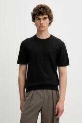 Calvin Klein t-shirt férfi pamut - fekete L - answear - 21 990 Ft