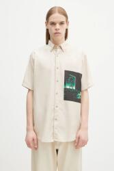 Aries ing Motel Graphic Work Shirt - bézs M