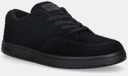Kenzo bőr sportcipő Dome Low Top Sneakers - fekete Férfi 44