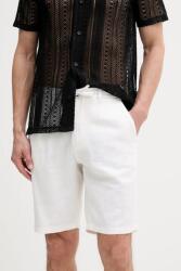 Lindbergh vászonkeverék rövidnadrág - fehér L