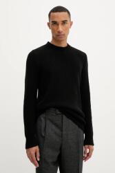 Barena Venezia gyapjú pulóver Knitwear Mareselo - fekete XL