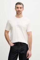 Paul&Shark pamut póló - bézs XL - answear - 71 990 Ft