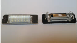  Mercedes Benz W210 limousine W202 facelift limousine fehér SMD LED rendszámtábla világítás