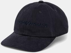 Emporio Armani pamut baseball sapka - sötétkék Univerzális méret - answear - 21 990 Ft