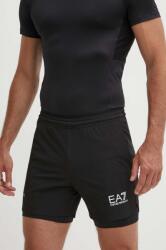 EA7 Emporio Armani edzős rövidnadrág - fekete S - answear - 22 990 Ft
