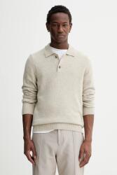 Marc O'Polo pulóver gyapjúkeverékből - bézs XL - answear - 65 990 Ft