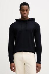 Giorgio Armani pulóver gyapjúkeverékből - sötétkék XXL - answear - 36 990 Ft