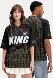 PUMA t-shirt KING Extravaganza Jersey - fekete S