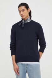 Samsøe Samsøe Samsoe gyapjú pulóver SYLLI - sötétkék XL