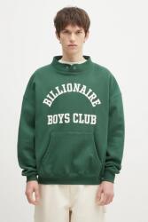 Billionaire Boys Club pamut melegítőfelső Stand Collar Sweatshirt - zöld L