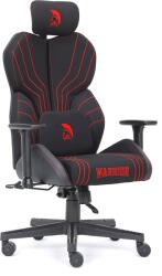 Warrior Chairs gamer szövet szék fekete-piros (MC196-3-1)
