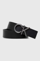 Calvin Klein kifordítható bőröv - fekete 85 - answear - 15 490 Ft
