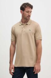 Lacoste pamut póló Koszulka Lacoste Polo Classic Fit L1212 02S - barna S