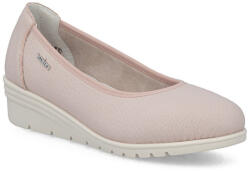 Rieker női rózsaszínű bebújós bőr félcipő L5360-31